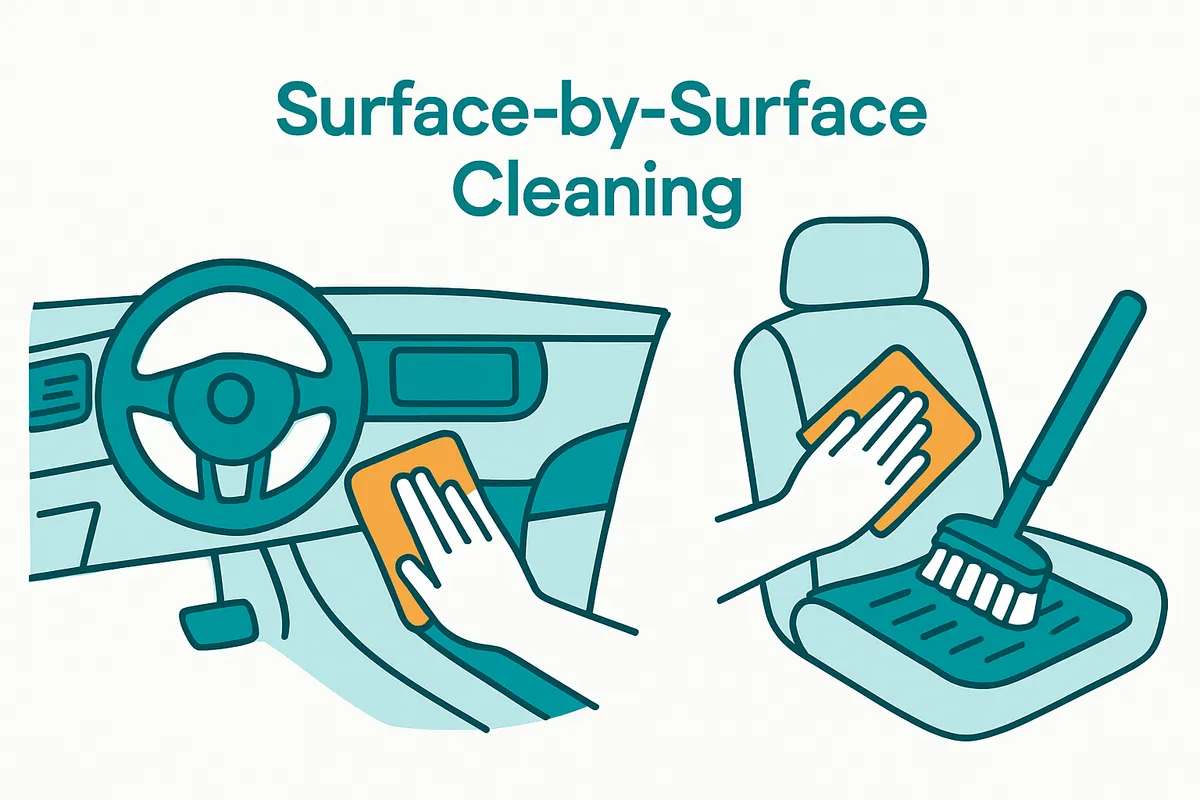 Surface-by-Surface Cleaning