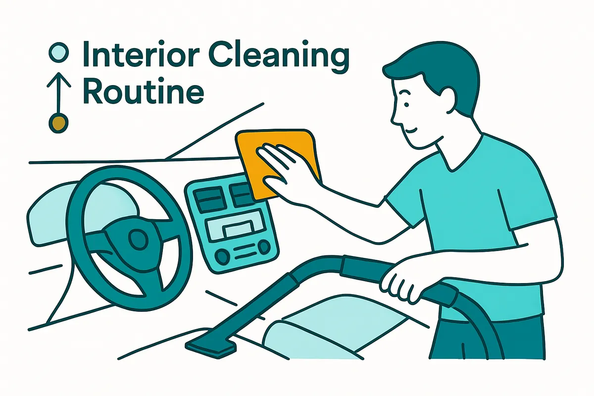 Interior Cleaning Routine