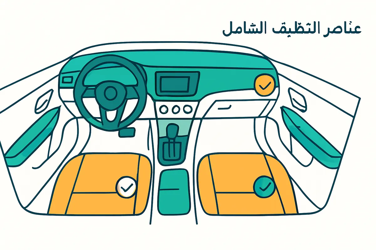 عناصر التنظيف الشامل