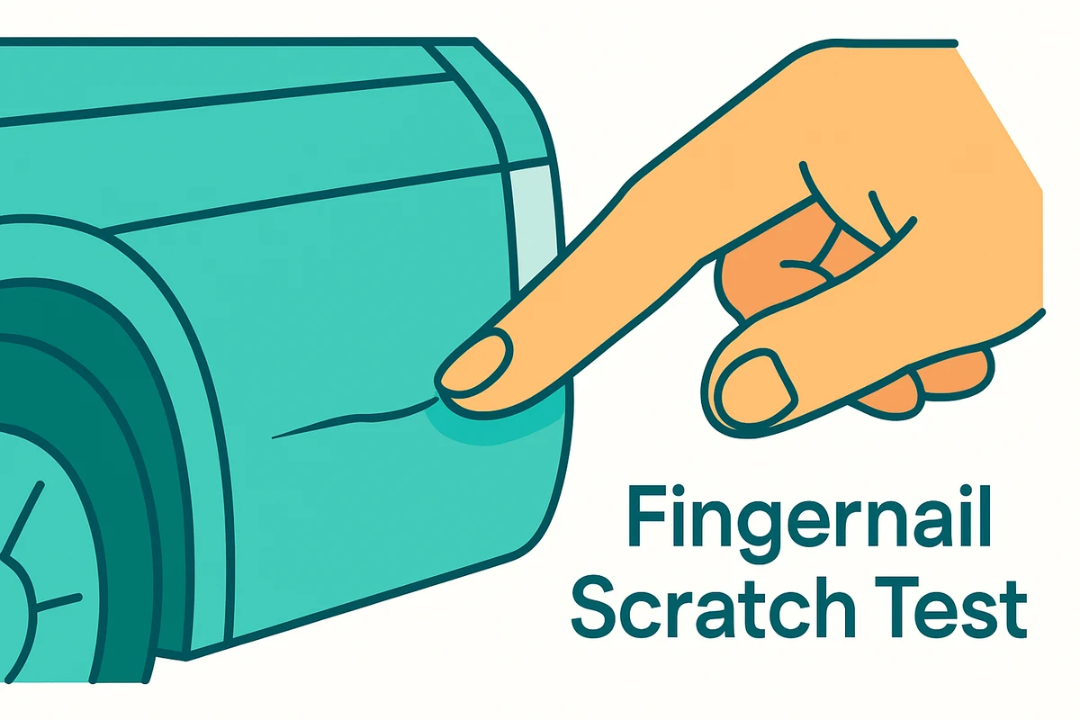 Fingernail Scratch Test