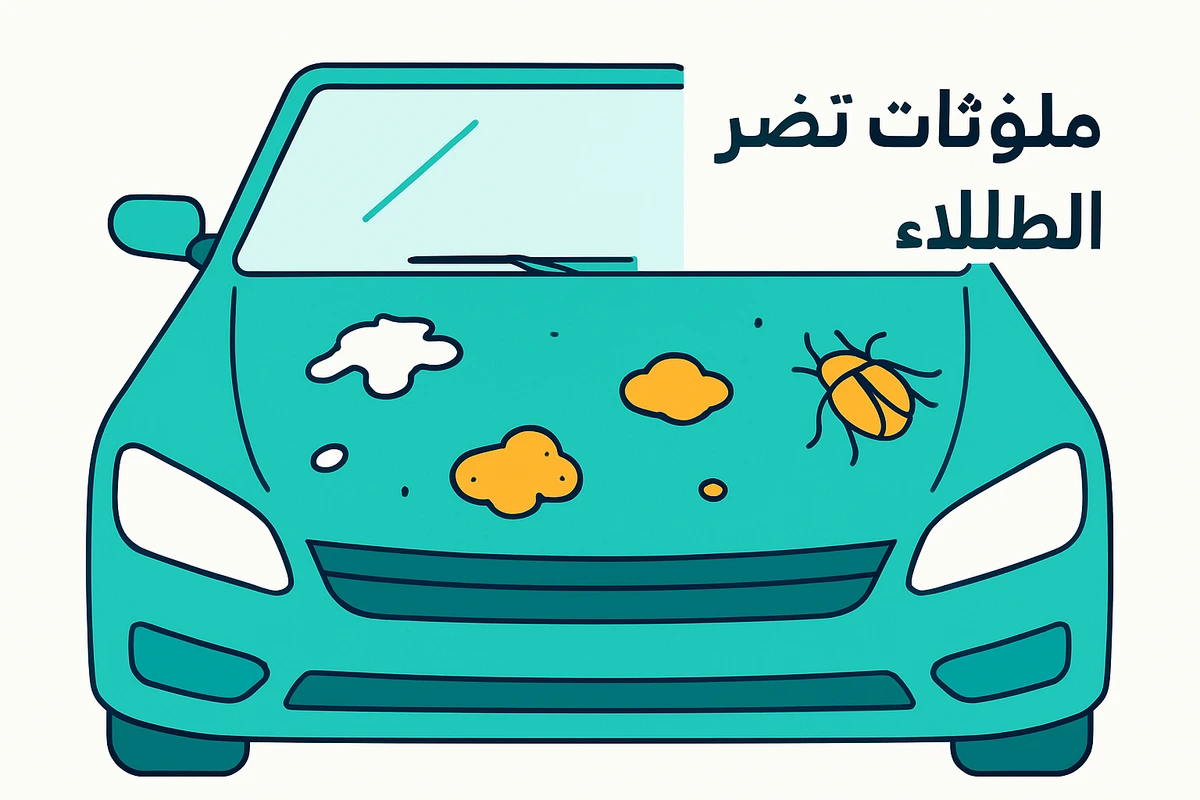 ملوثات تضر الطلاء