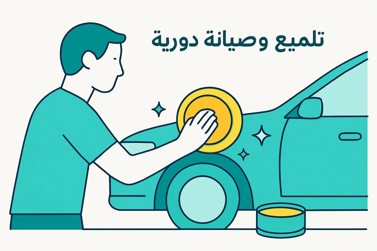 تلميع وصيانة دورية