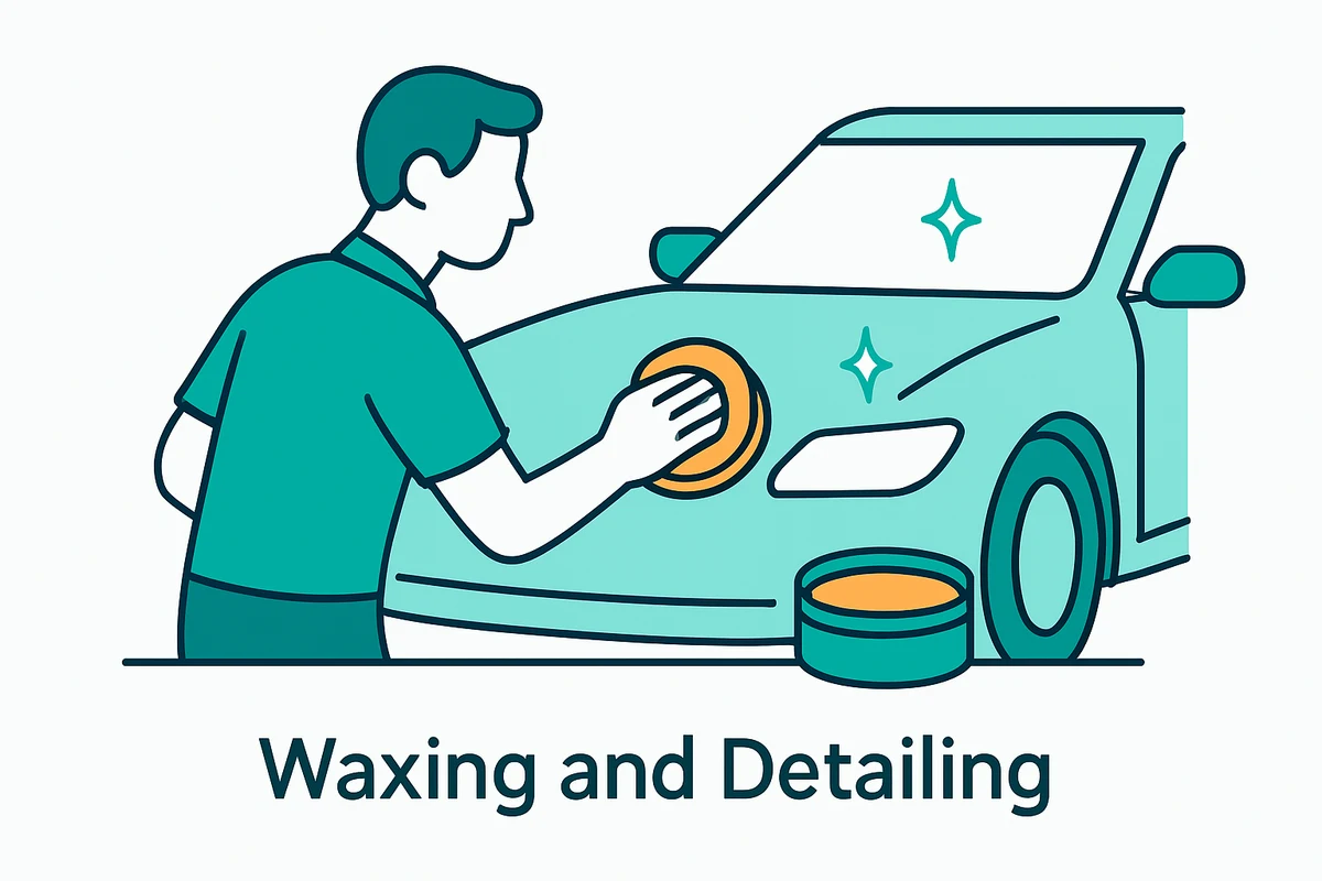 Waxing and Detailing