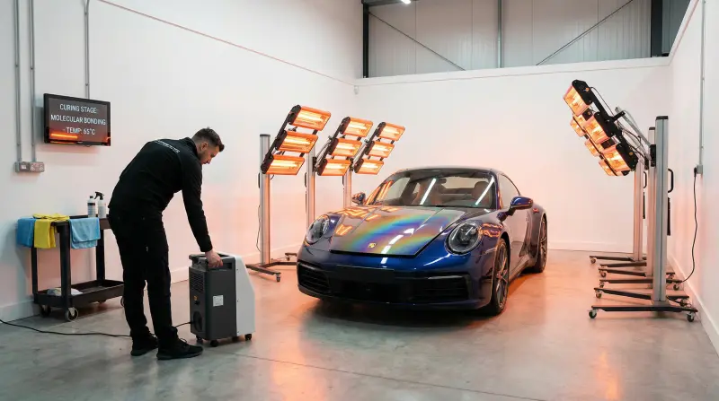 عملية معالجة الطلاء الاحترافية