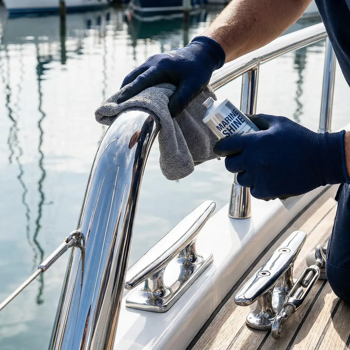 تلميع الأجهزة المعدنية