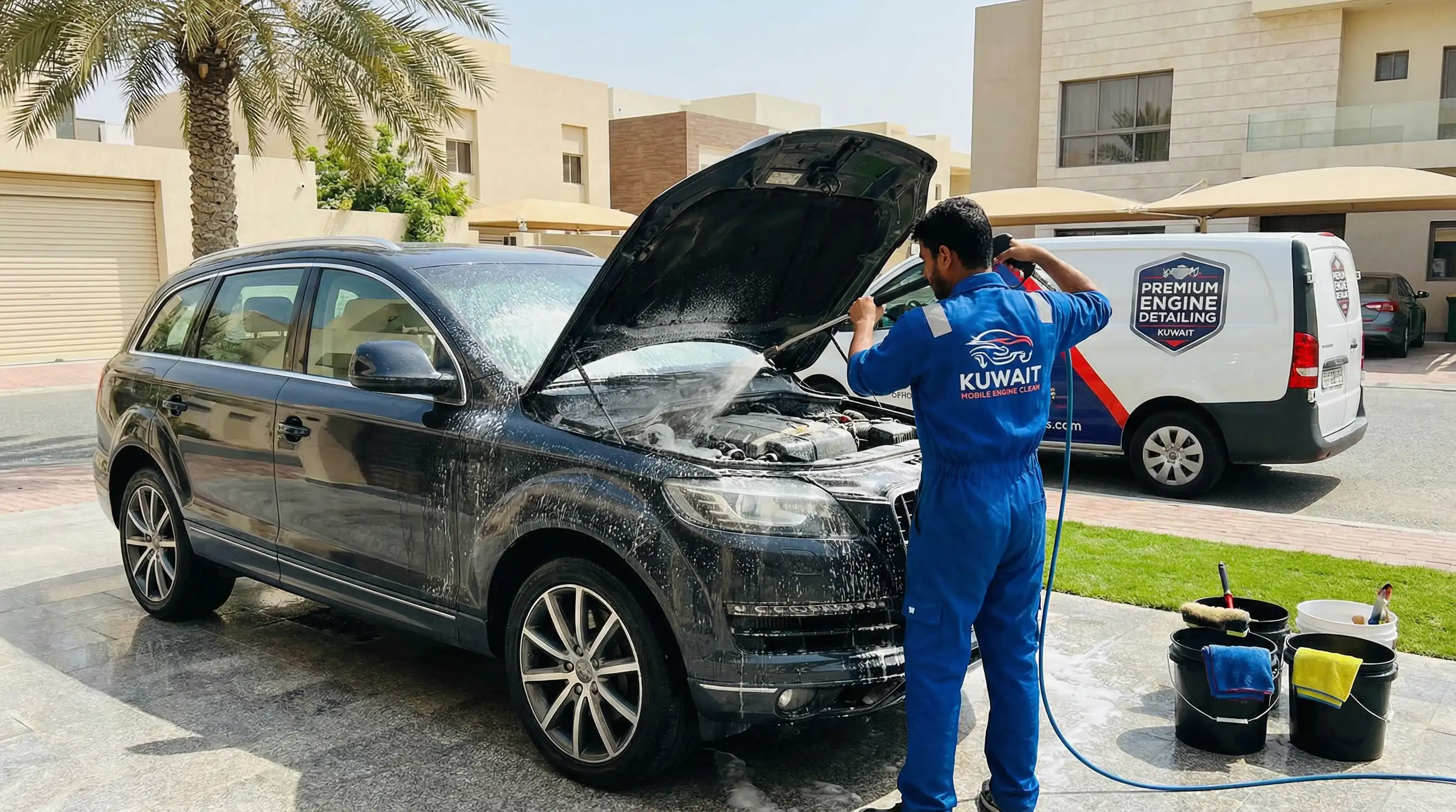 تنظيف المحرك