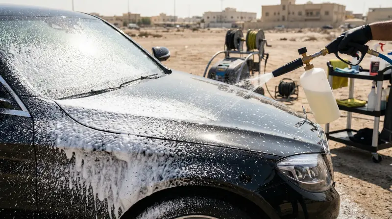 غسيل رغوي متميز