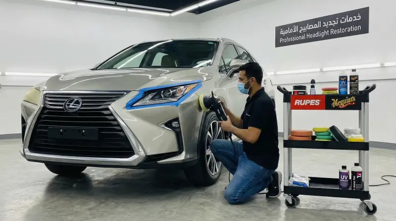 ترميم المصابيح الأمامية