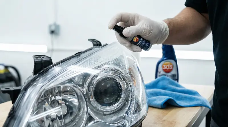 تطبيق طلاء الحماية من الأشعة فوق البنفسجية