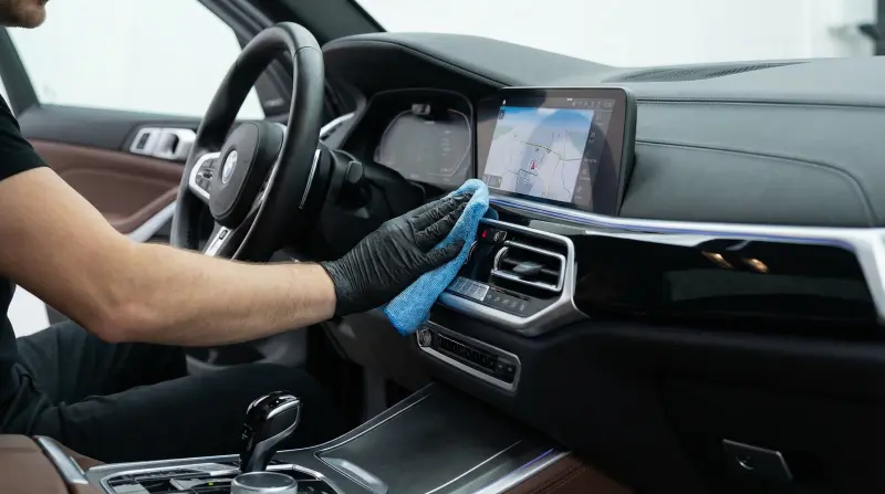 تفصيل لوحة القيادة والكونسول