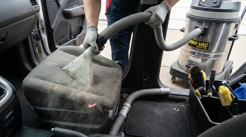 تنظيف لوحة القيادة