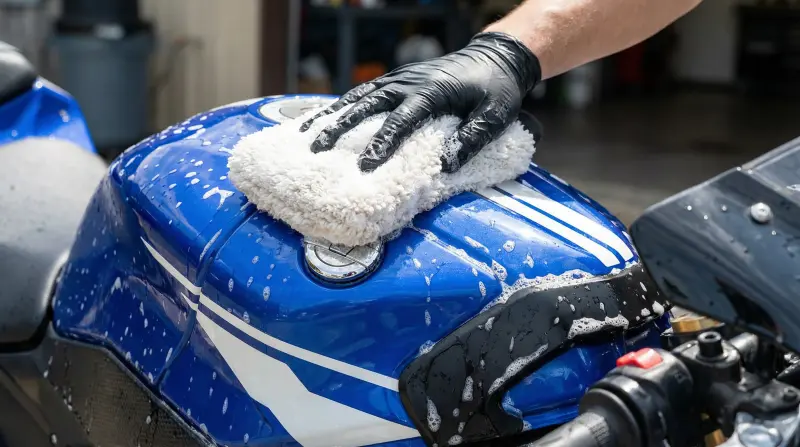 غسيل وتلميع خارجي كامل