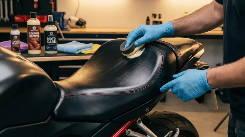 العناية بالمقعد والجلد