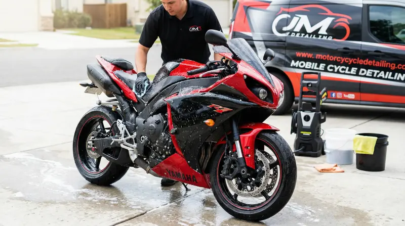 غسيل دراجات نارية