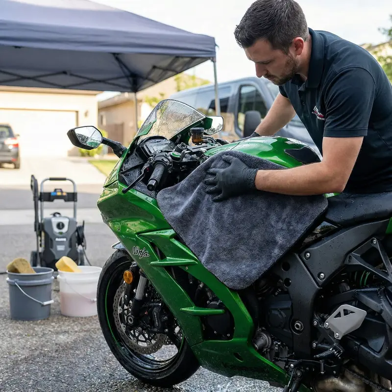 غسيل وتجفيف خارجي