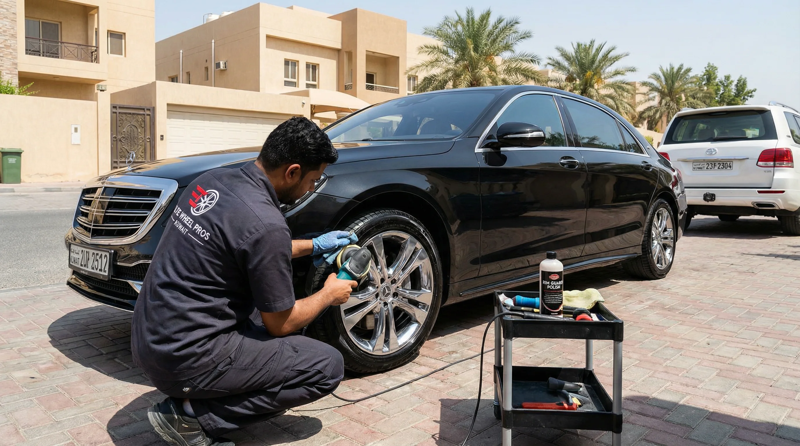 تلميع رنقات وتواير