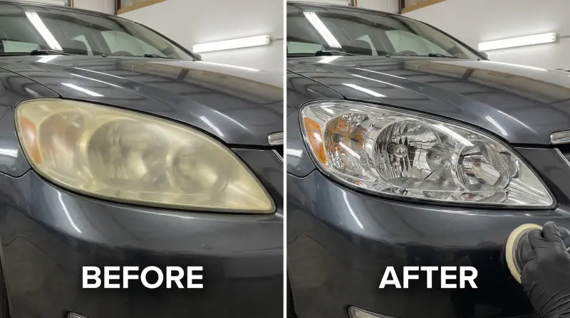 ترميم المصابيح الأمامية