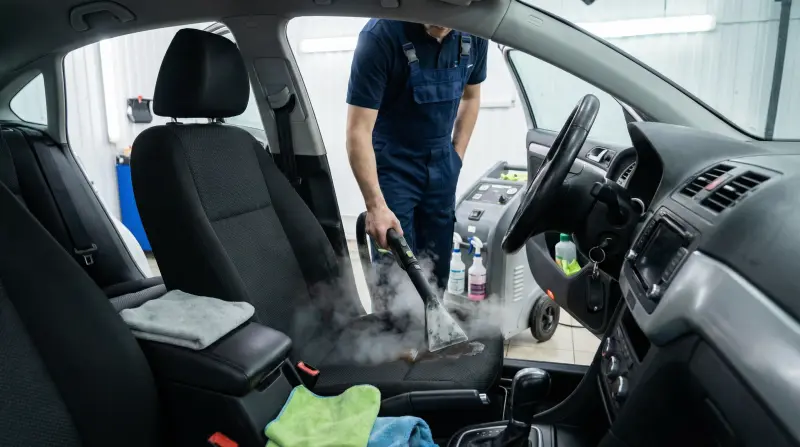 التنظيف بالبخار