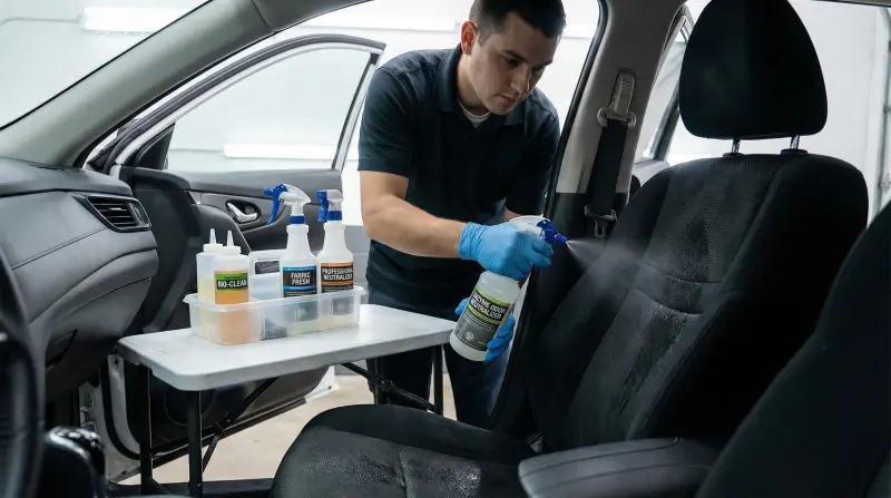 تحييد البقع وإزالة الروائح