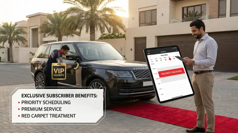 مزايا خدمة VIP ذات الأولوية