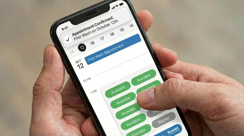 جدول موعد الغسلة الأولى