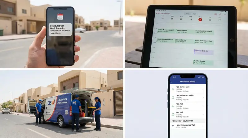 مواعيد متكررة تلقائية